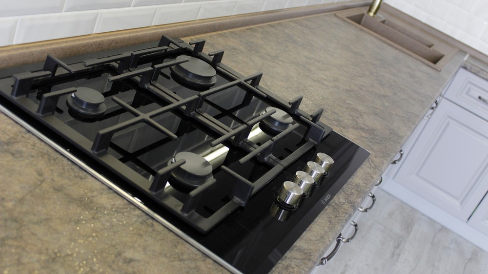 Белый кухонный гарнитур-Кухня МДФ в ПВХ «Модель 183»-фото5